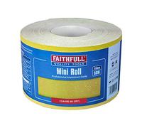 Faithfull Aluminium Oxide Paper Roll Yellow 115mm X 50m 60g