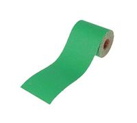 Faithfull AR1060G - Rotolo di carta abrasiva in ossido di alluminio, 115 mm x 19 m, 60 g, colore: Verde