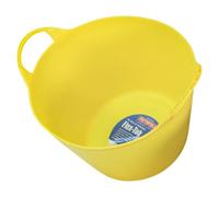 Faithfull - Bacinella multiuso flessibile in polietilene, 15 l, colore: Giallo