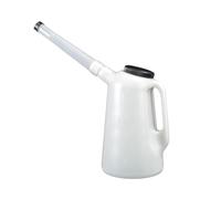 Faithfull Beccuccio dosatore per olio in plastica, con beccuccio flessibile e tappo a vite, 2 litri
