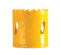 Faithfull Bi-Metallica Cobalto Sega a Tazza 43mm Profondità di Taglio 38mm