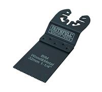 Faithfull Bi-Metallica Incasso Taglio Legno/Metallo Lame 32mm (Confezione 5)