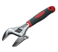 Faithfull Bocca Larga Chiave Regolabile 200mm Jaw Capacità 46mm FAIAS200W46