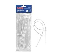 Faithfull Cable Ties (100) White 150mm x 3.6mm