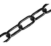 Faithfull - Catena nera Japanned 3.0mm x 2.5m - Carico massimo 80kg