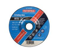 Faithfull Centro Depresso Metallo Mola Abrasiva 100 x 5 x 16mm FAI1005MDG