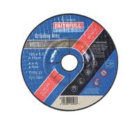 Faithfull Centro Depresso Metallo Mola Abrasiva 100 x 6.5 x 16mm FAI1006MDG