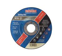 Faithfull Centro Depresso Metallo Taglio Disco 115 x 3.2 x 22.23mm FAI1153MDC