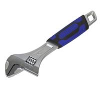 Faithfull FAIAS250C Soft-Grip Adjustable Spanner 250mm - 35mm Capacity