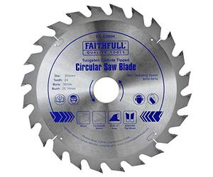 FAITHFULL circolare Lama Tct 200 X 30 (16,25) X 24t Pos