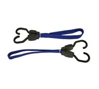 Faithfull Corda Piatta Bungee 46Cm (18In) Blu 2 Pezzi FAITDBUNG18