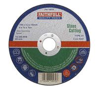 Faithfull Cut Off Disc For Stone 100 X 3.2 X 16Mm