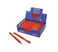 Faithfull da Falegname Matite - Rosso / Medio (Display 80) FAICPDISPR80