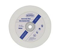 Faithfull - Dischi abrasivi multiuso, 150 x 20 mm, colre: Bianco