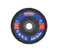 Faithfull Disco Abrasivo Jumbo 100Mm Medio FAIFD100M