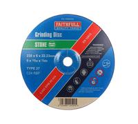 Faithfull Disco Di Macinazione A Centro Depresso 230 X 6 X 22.23Mm FAI2306SDG