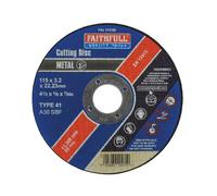 Faithfull Disco Di Taglio In Metallo 115 X 3.2 X 22.23Mm FAI1153M