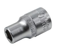 Faithfull Esagonale Presa 1.3cm Drive 10mm Standard Lunghezza Raso Finitura