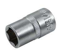 Faithfull Esagonale Presa 1.3cm Drive 14mm Standard Lunghezza Raso Finitura