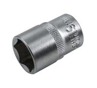 Faithfull Esagonale Presa 1.3cm Drive 19mm Standard Lunghezza Raso Finitura