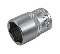 Faithfull Esagonale Presa 1.3cm Drive 21mm Standard Lunghezza Raso Finitura