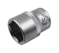 Faithfull Esagonale Presa 1cm Drive 16mm Standard Lunghezza Cromo Satinato