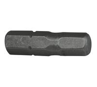 Faithfull Esagonale S2 Grado Acciaio Screwdriver Bit 8 x 25mm (Pack 3) FAISBH825