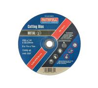 Faithfull FAI23018MDC Centro Depresso S/Acciaio Taglio Disco 230 x 1.8 x 22.23mm