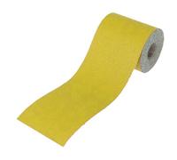 Faithfull FAIAR115120Y Alluminio Ossido Carta Abrasiva Rotolo Giallo 115mmx50m