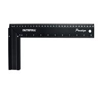 Faithfull FAICS12CNC Prestige Try Square Black Aluminium 300mm