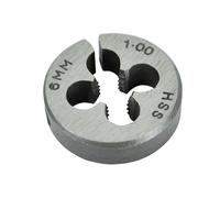 Faithfull FAIHSSDM6 HSS Dritto Flute Split Die M6 X 1.0, 3cm Od