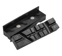 Faithfull FAIMAGVJ100 - Ganasce magnetiche in plastica, 100 mm