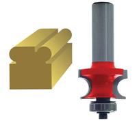 Faithfull FAIRB91 Punta Del Router TCT 3.2mm Angolo Perlina 0.6cm Gambo