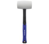 Faithfull FAIRMWF32 - Mazzuolo in gomma, manico in fibra di vetro, 907 g, colore: Bianco