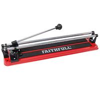 Faithfull FAITLC300 Tagliapiastrelle per pareti e Pavimenti, Quadrato, 300 mm, Diagonale 210 mm, capacità di Taglio 10 mm di Spessore