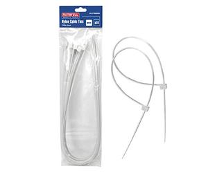 Faithfull, Fascetta per cavo, 10 pz., 1200mm x 9mm - FAICT1200WHD