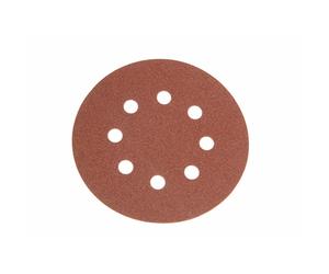 Faithfull Gancio & Ciclo Levigatura Disco DID3 Forate 125mm X 60G (Confezione