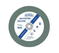 Faithfull GW20025GG - Mola abrasiva, 200 x 25 mm