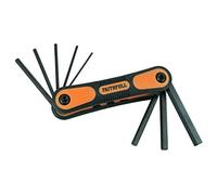Faithfull Metrico Pieghevole Esagonale Chiave Set, 8 Pezzi FAIHKSF8M