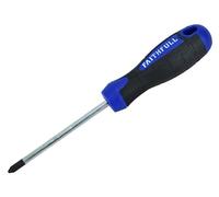 Faithfull Impugnatura Morbida Screwdriver Phillips Punta PH2 X 100mm FAISDPH2
