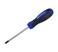 Faithfull Impugnatura Morbida Screwdriver Phillips Punta PH2 X 100mm FAISDPH2