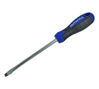 Faithfull Impugnatura Morbida Screwdriver Svasato Punta Scanalata 10.0 x 200mm