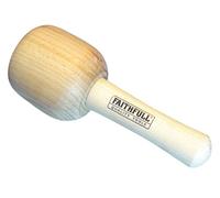 Faithfull Tools FAICM90HD 90 mm Heavy-Duty Carvers Mallet - marrone