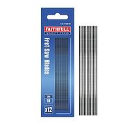 Faithfull Lame per sega a traforo (confezione da 12) 18 Tpi