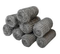 Faithfull FAIASW8A - Assortimento di lana d'acciaio