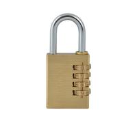 Faithfull Lucchetto Combinato In Ottone 38Mm FAIPLB38COM