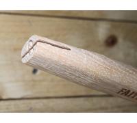 Faithfull Manico di ricambio per martello, in legno di noce americano certificato FSC con finitura a cera, 250 mm
