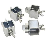 Faithfull - Morsetti per saldatura di testa in lamiera 4 pezzi