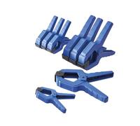Faithfull Morsetto a Molla ad Alta Resistenza Ingegneria Plastica Set 8 Pezzi