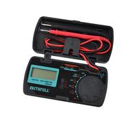 Faithfull - Multimetro portatile tascabile